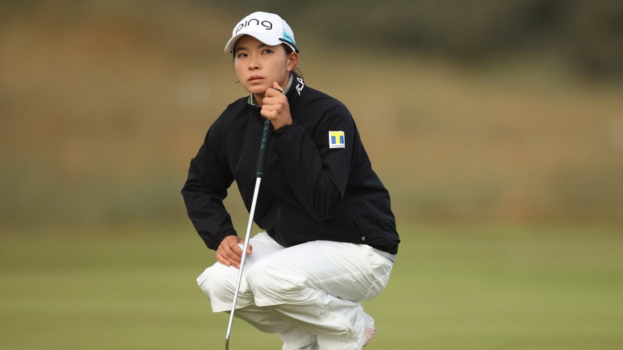 Hinako Shibuno leads Women's British Open after Day 1