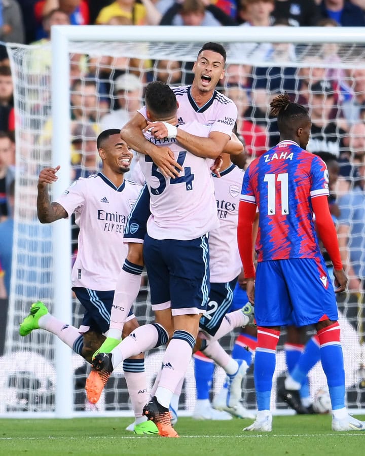 Arsenal beat Crystal Palace in the opening fixture of the Premier League