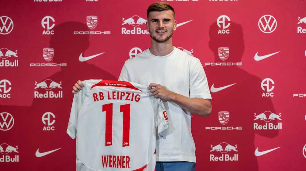 Timo Werner returns to Leipzig on a permanent transfer from Chelsea
