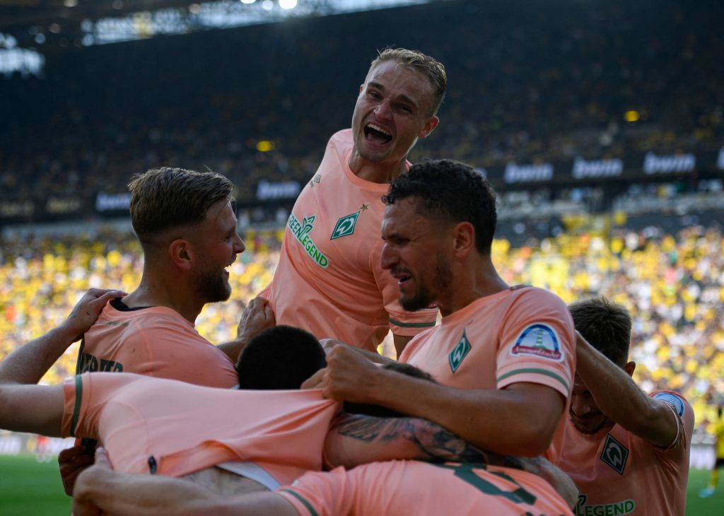 Dortmund meltdown hands Werder Bremen historic win