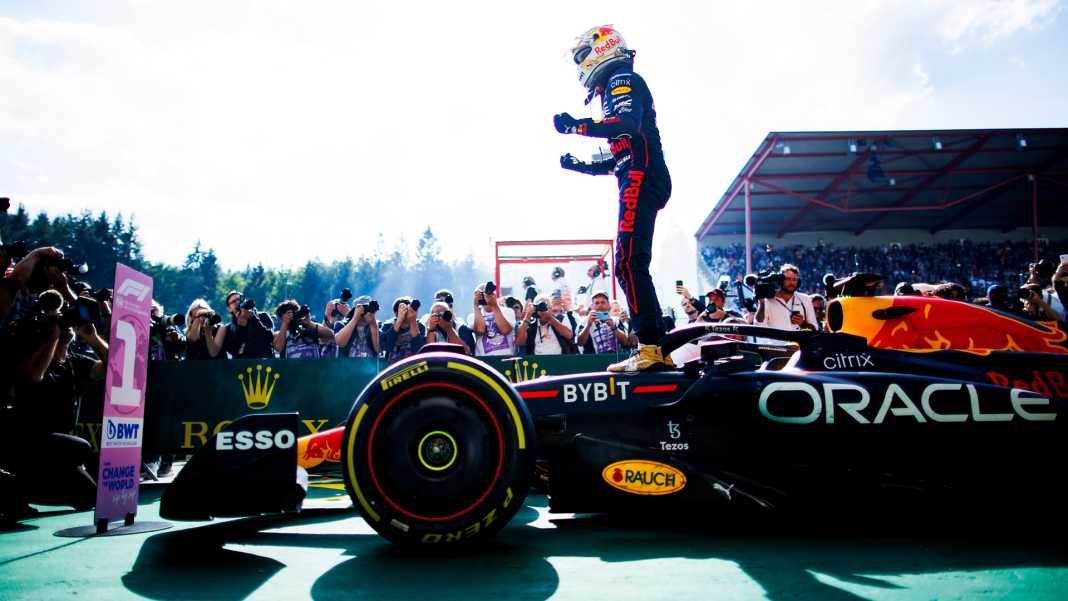 Imperious Verstappen eases to Belgian GP win