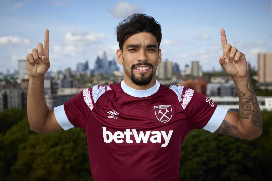 Lucas Paqueta joins West Ham for club record fee