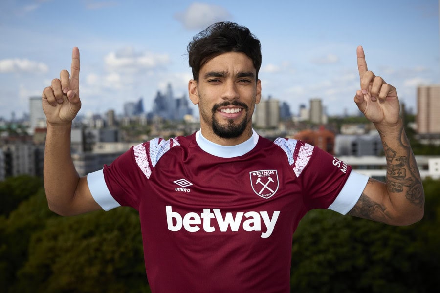 Lucas Paqueta joins West Ham for club record fee