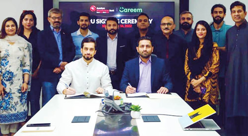 MMBL to offer e-health Insurance, digital financial solutions to Careem Captains