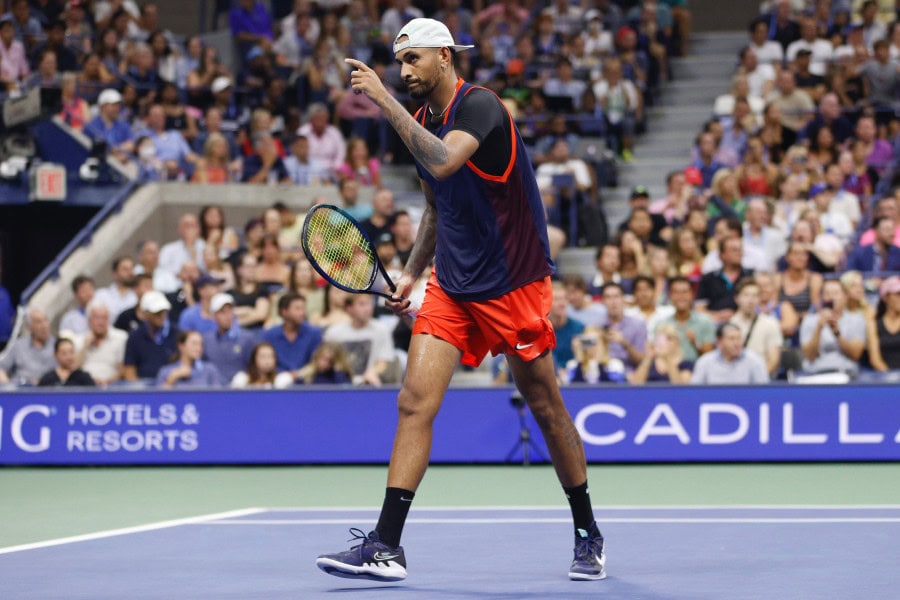 Nick Kyrgios eliminates defending US Open champion Daniil Medvedev