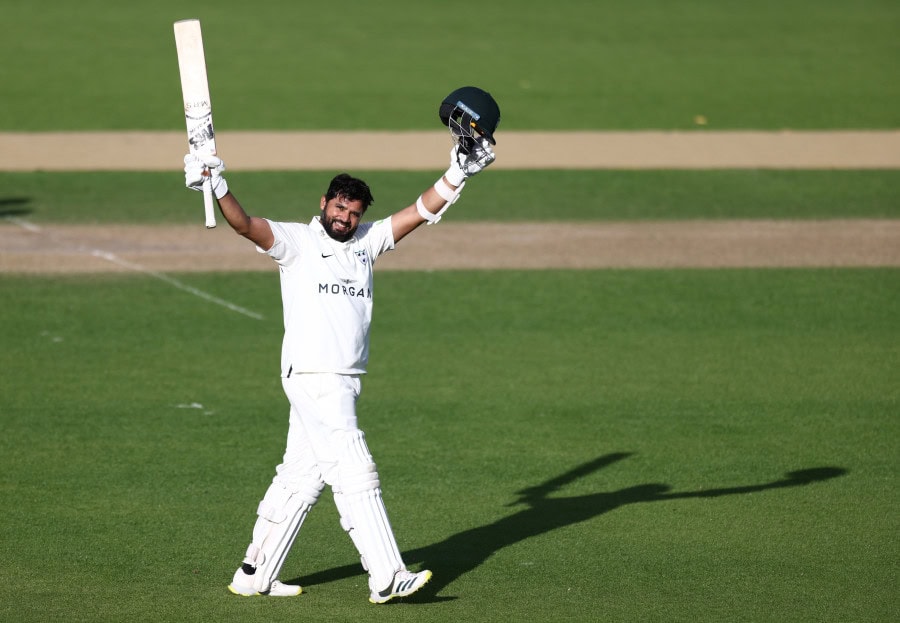 Azhar Ali played for Worcestershire in round 1 of English County Championship