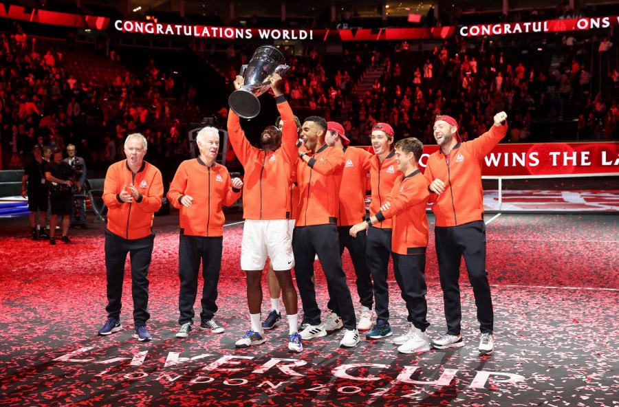 Team World wins the Laver Cup to spoil Federer's farewell