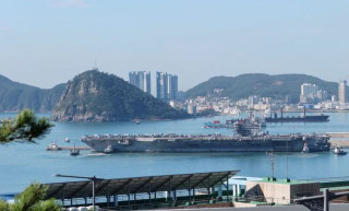 US aircraft carrier North Korea