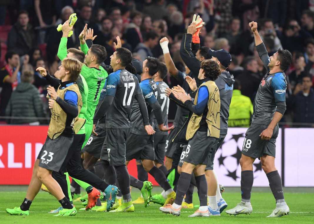 Champions League: Napoli rout Ajax, Liverpool, Bayern get back to winning ways