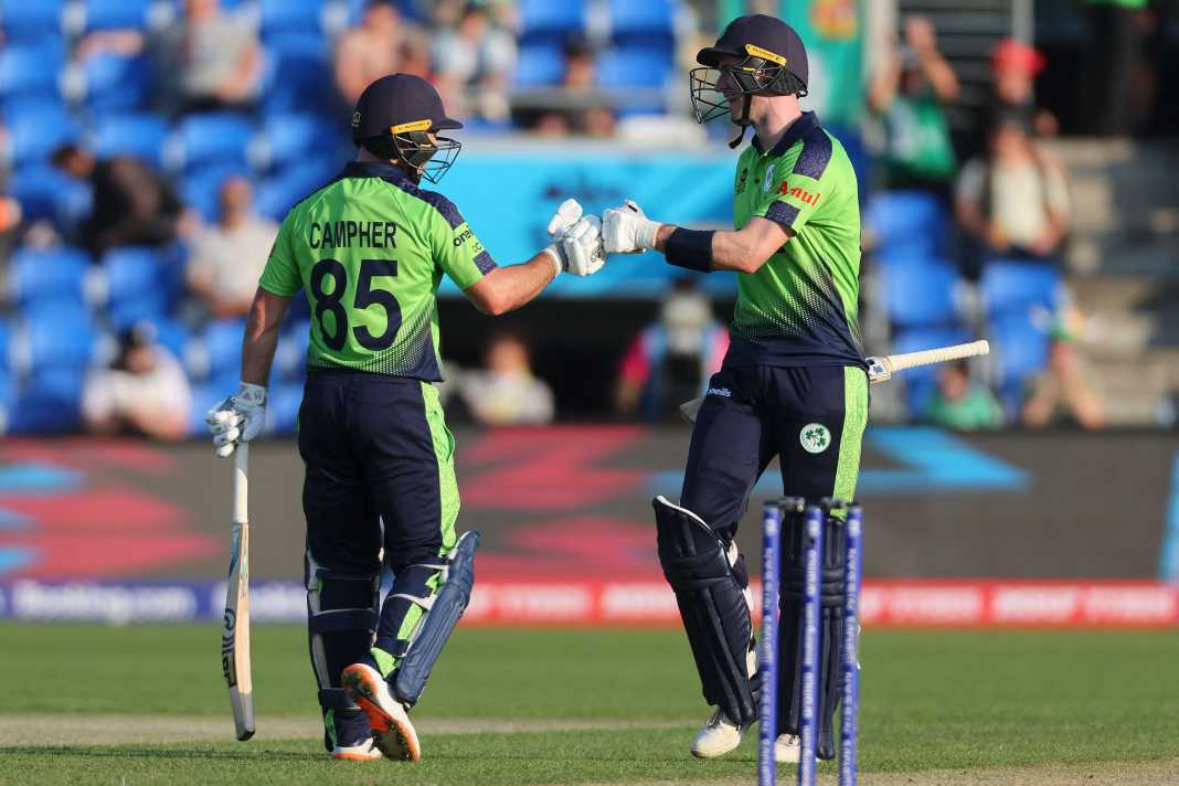 Ireland gets first T20 World Cup win over Scotland