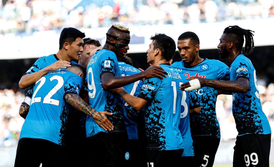 Napoli make lightwork of Sassuolo, Juventus and Inter also in win column