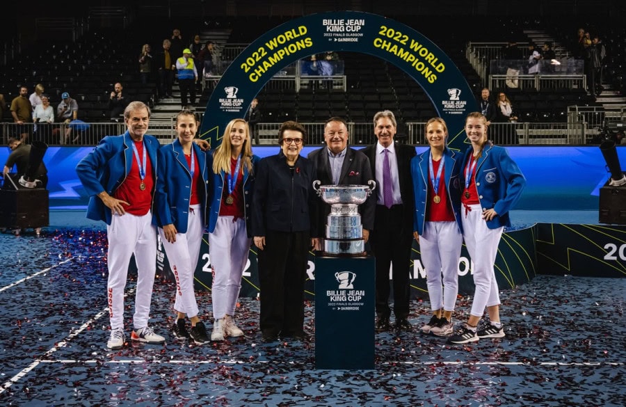 Switzerland beats Australia to win the Billie Jean King Cup