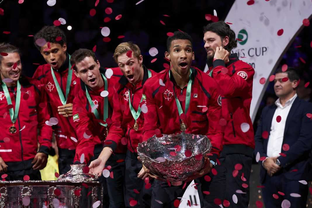 Canada wins first Davis Cup title