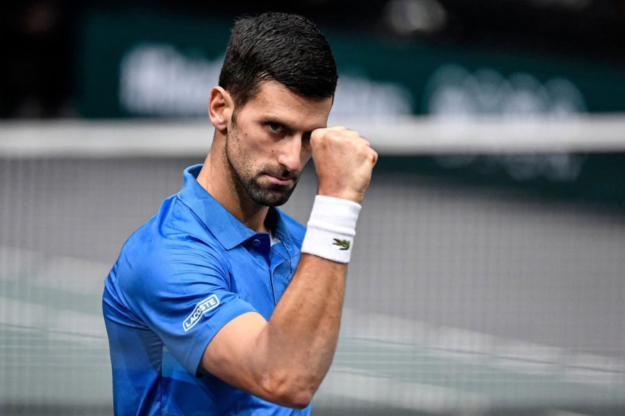 ATP Finals: Djokovic opens with a win over Tsitsipas, Rublev downs Medvedev