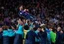 Barcelona send Pique off with a win over Almeria