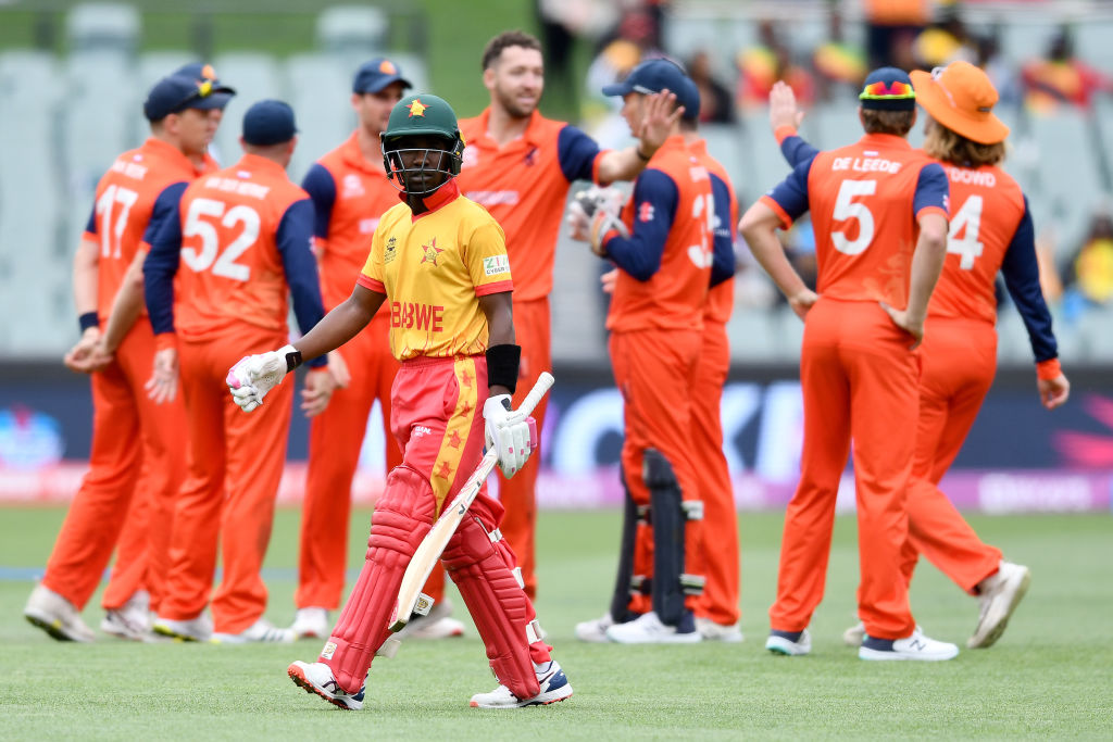 T20 World Cup: Netherlands earn first win over Zimbabwe