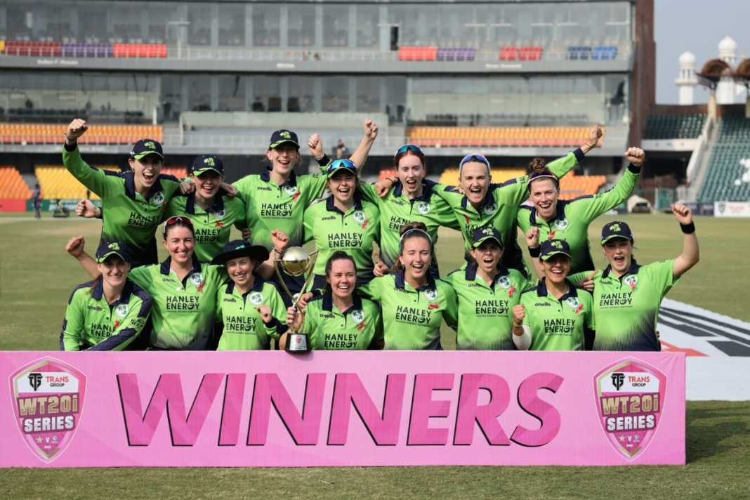 Ireland women beat Pakistan for a historic T20 series win