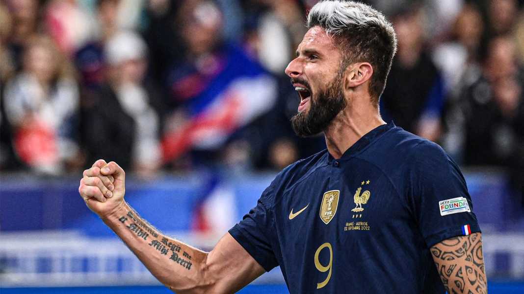 Giroud helps France overcome Australia to begin World Cup campaign