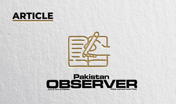 By Qadeer Hussain - Pakistan Observer
