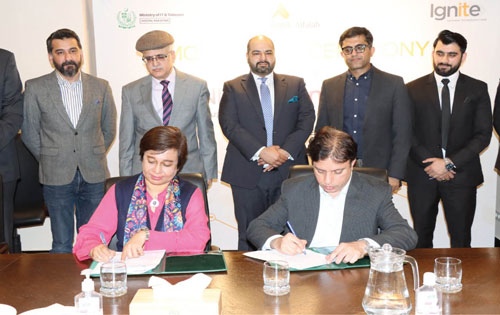 Bank Alfalah signs MOU with Ignite to empower startups, freelancers