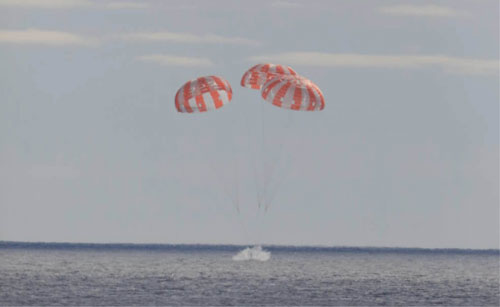 NASA’s Orion Capsule Returns To Earth, Capping Artemis I Flight Around ...