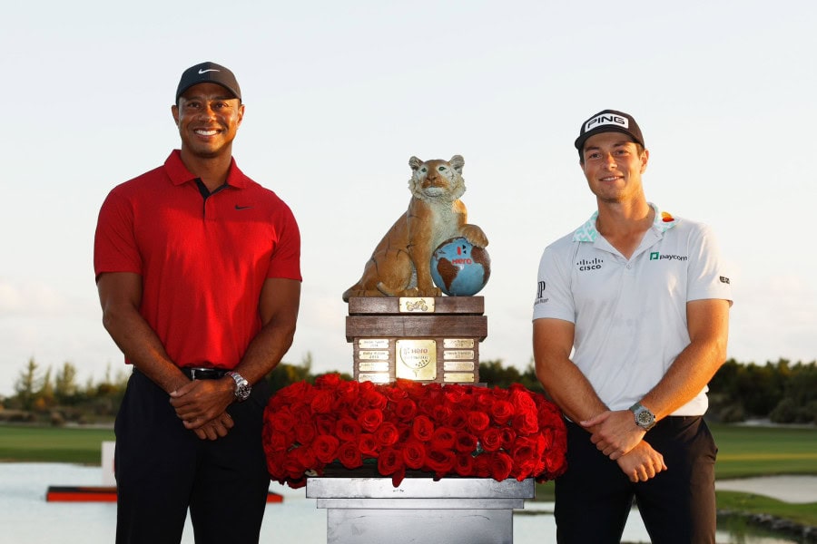 Viktor Hovland defends Hero World Challenge crown