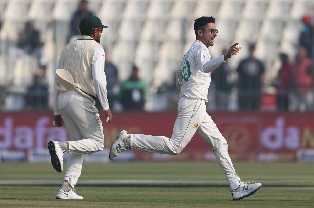 Abrar Ahmed the equaliser as Pakistan bowl out England in Multan