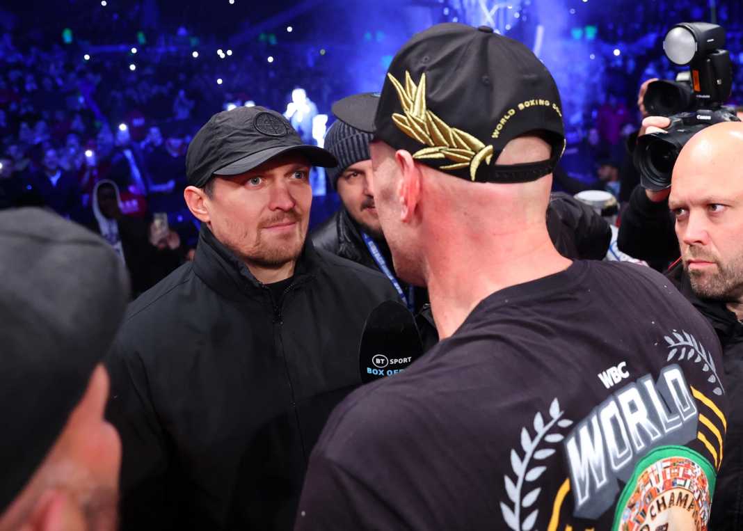 Tyson Fury, Oleksandr Usyk close to agreeing fight date
