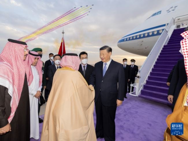 President Xi in Saudi Arabia