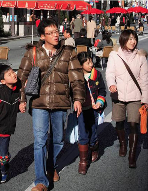 Japanese government offers families 1m yen a child to leave Tokyo, Japan