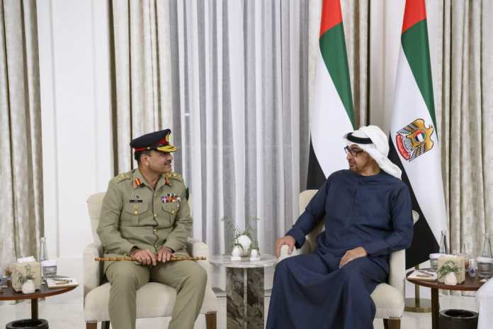 COAS General Asim Munir UAE President