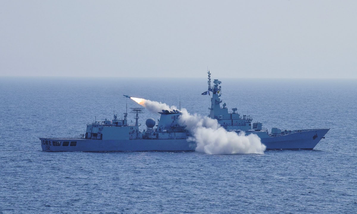 China Pakistan Navy drills