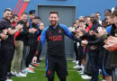 Lionel Messi has returned to training with PSG