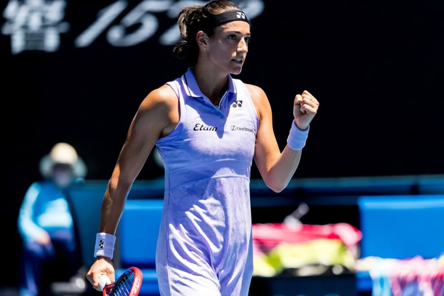 Australian Open: Caroline Garcia defeats Fernandez, Sabalenka eases into third round