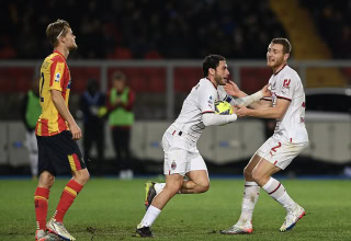 AC Milan fall back in the Serie A title race with a draw against Lecce