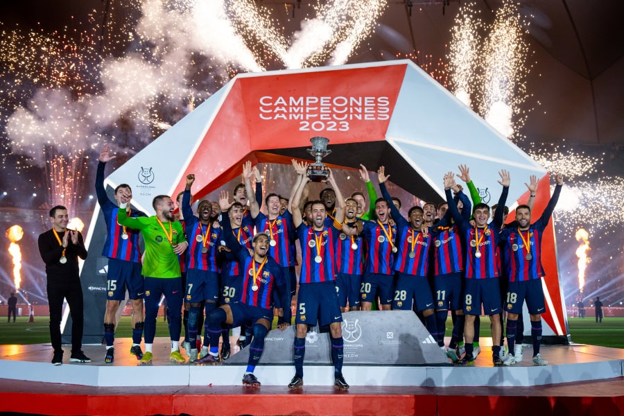 Barcelona beats Real Madrid to win Supercopa de Espana