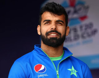 Shadab Khan avoided serious injury after colliding with a Sussex teammate