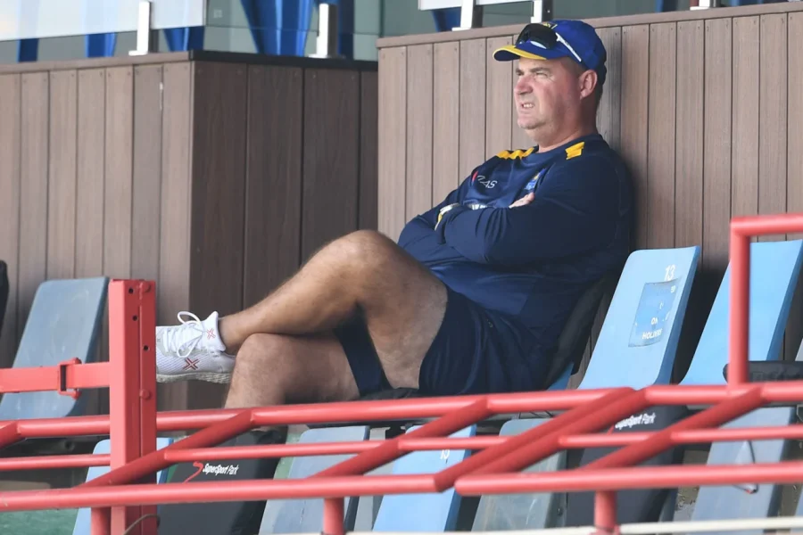 Mickey Arthur was video graphed with the Pakistan Cricket Team in Islamabad