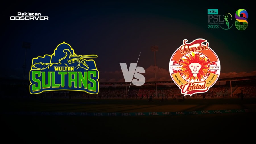 Multan Sultans will face Islamabad United today