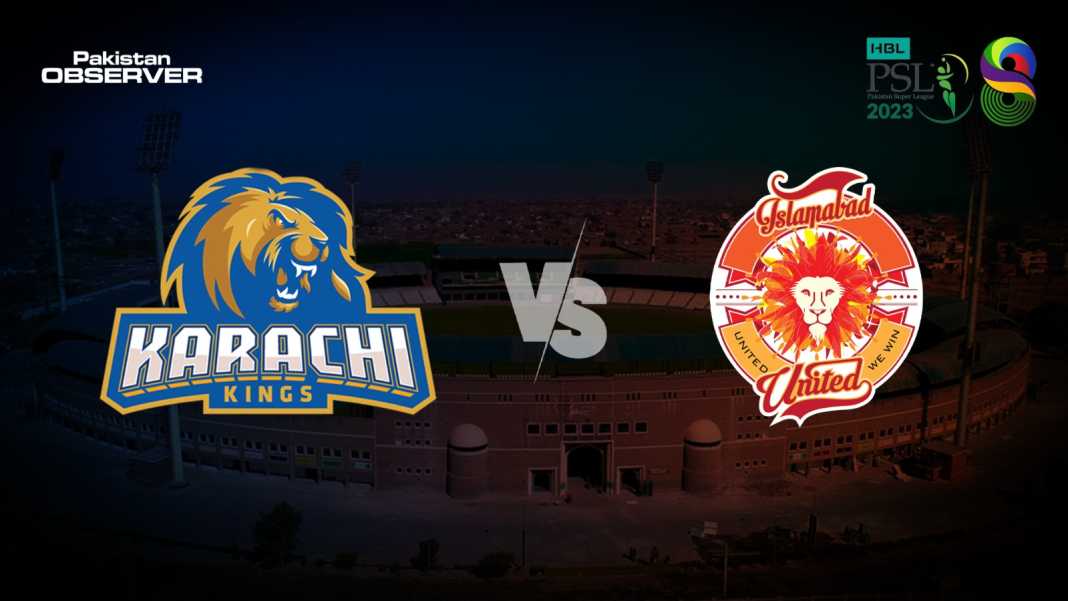 Karachi Kings will face Islamabad United tonight