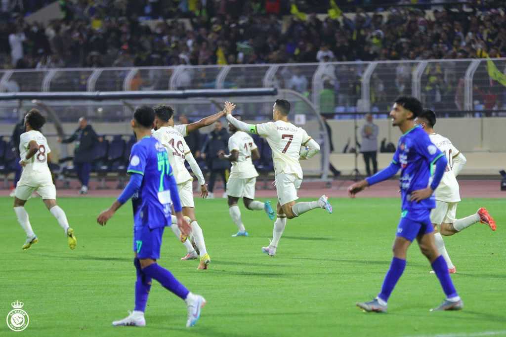 Ronaldo scores for Al Nassr against Al Fateh