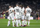 Real Madrid celebrate a vital win over Elche