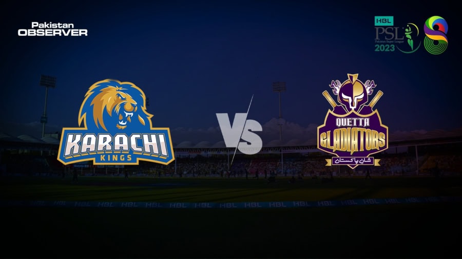 Karachi Kings will take on Quetta Gladiators tonight