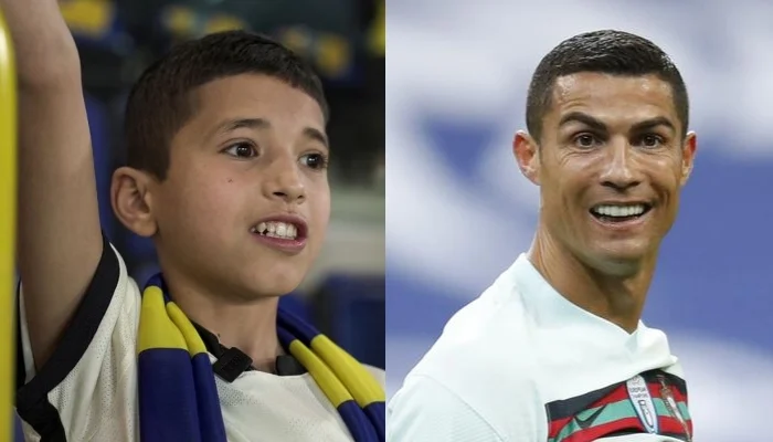 Syrian boy fulfils dream of meeting Cristiano Ronaldo after quake ...