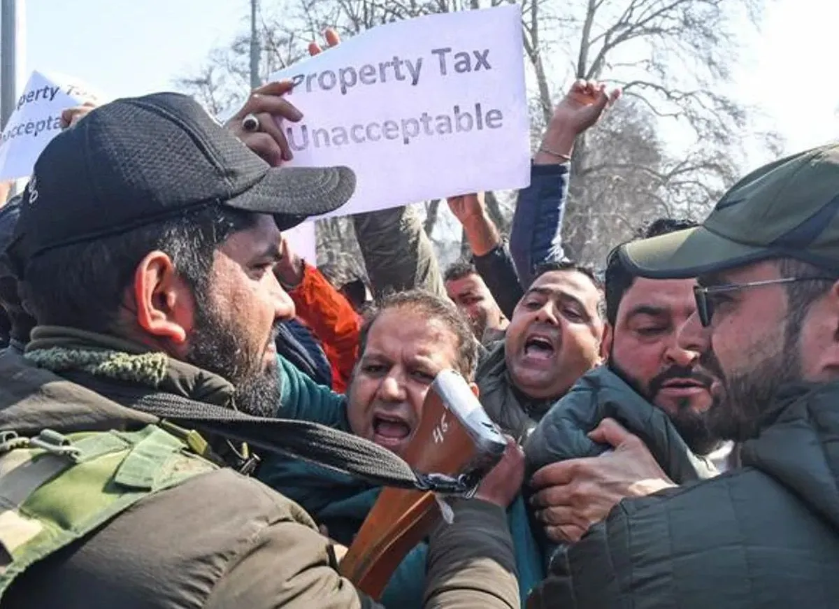 Demos in Jammu against imposition of property tax Pakistan Observer