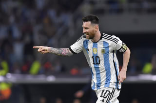 Lionel Messi has now scored more than 100 international goals for Argentina