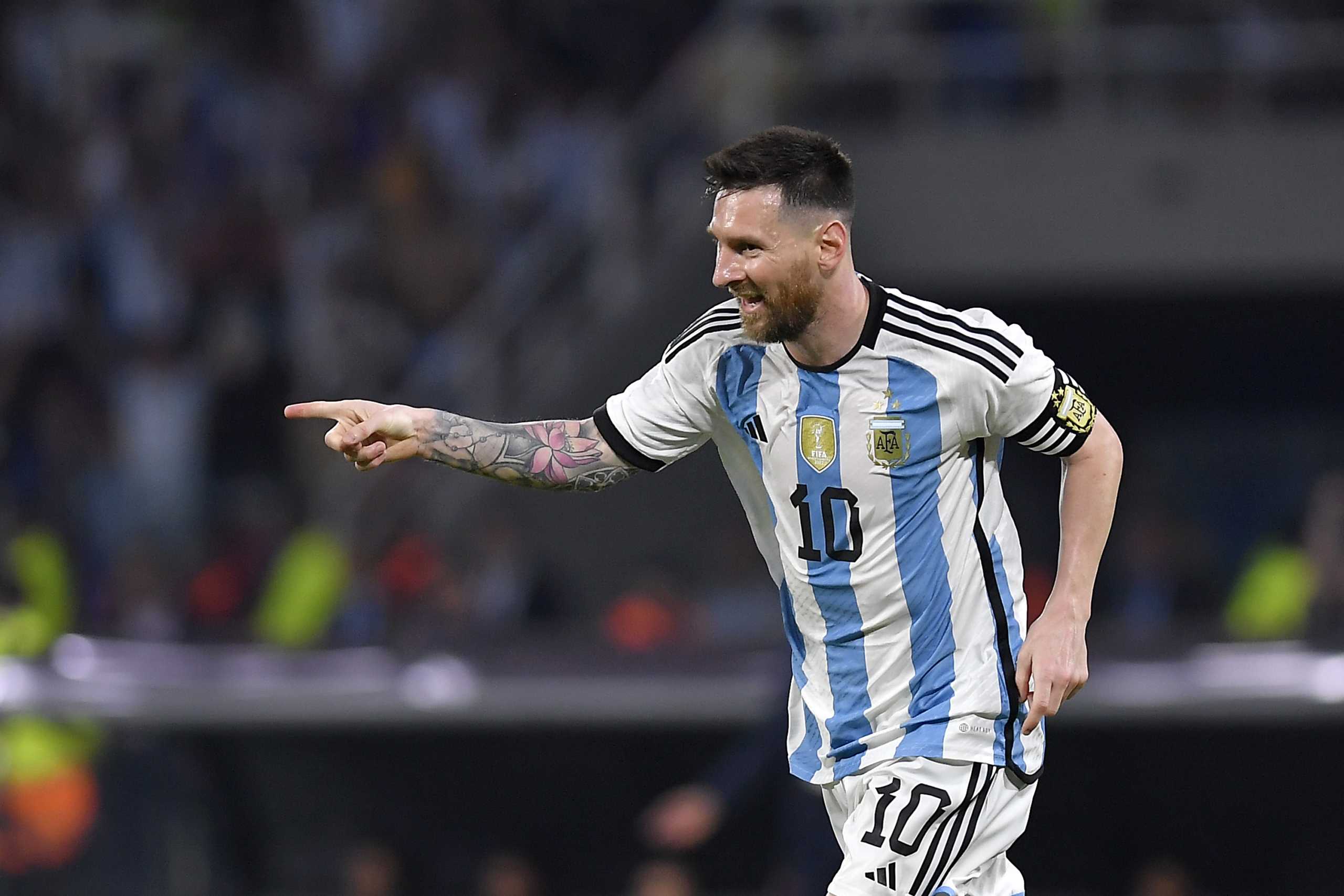Lionel Messi has now scored more than 100 international goals for Argentina