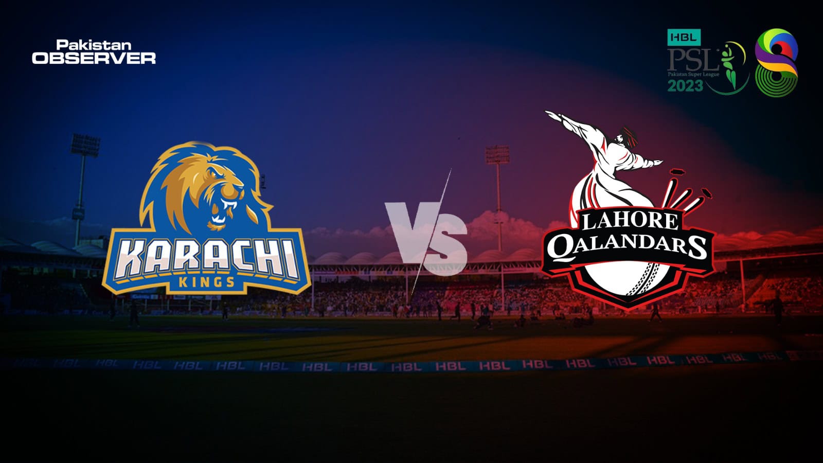 PSL 8 match 30: Karachi Kings vs Lahore Qalandars - Pakistan Observer