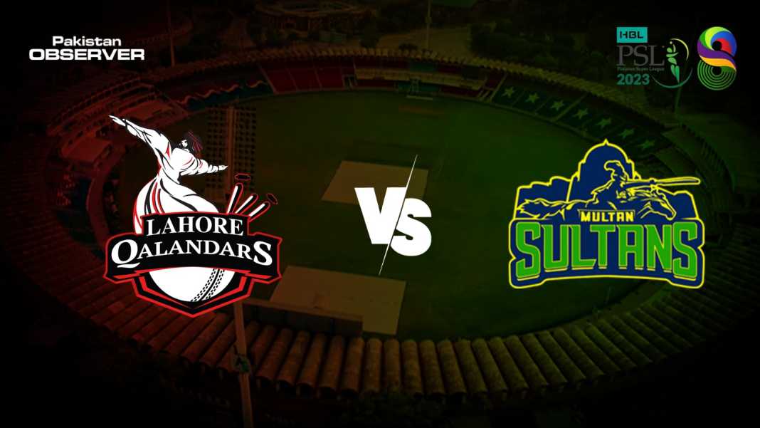 Lahore Qalandars will take on Multan Sultans in the final of PSL 8 tonight