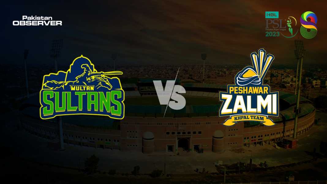Peshawar Zalmi will take on Multan Sultans for the second time in PSL 8 tonight
